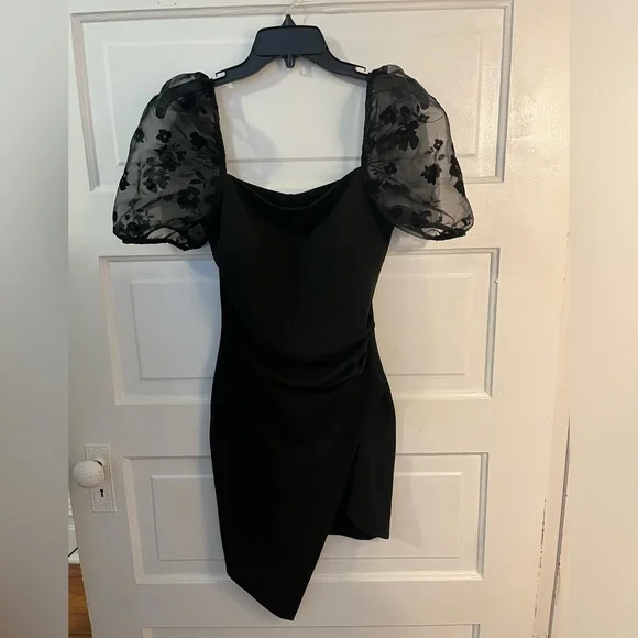 Honey and Rosie | Dresses | Honey And Rosie Puff Sleeve Asymmetric Black Dress | Poshmark Honey and Rosie | Dresses | Honey And Rosie Puff Sleeve Asymmetric Black Dress | Poshmark